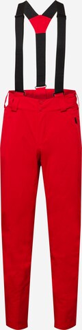 Schöffel Outdoor Pants 'Weissach' in Red: front