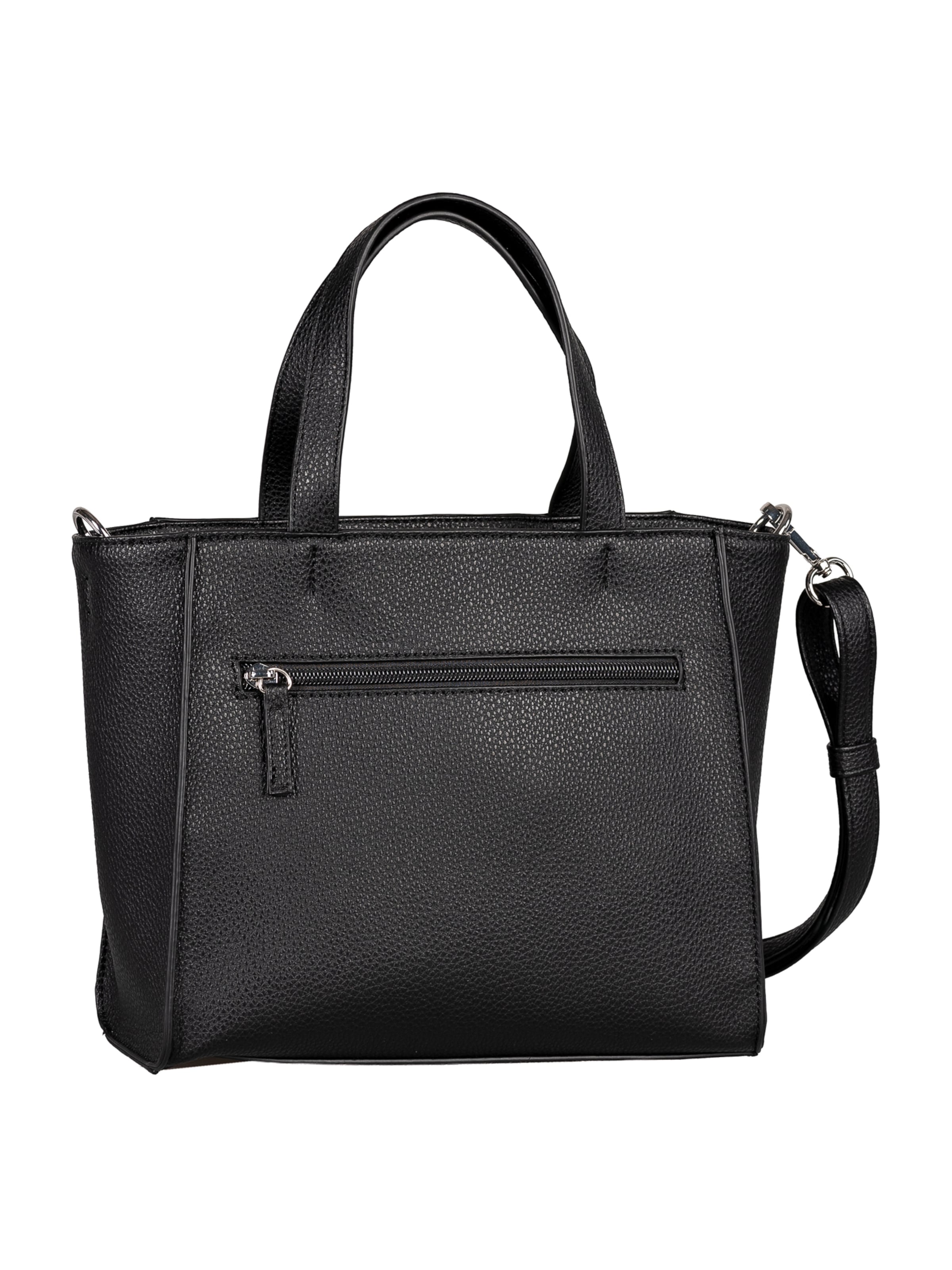 TOM TAILOR - Bolso de mano 'Eliora' en negro