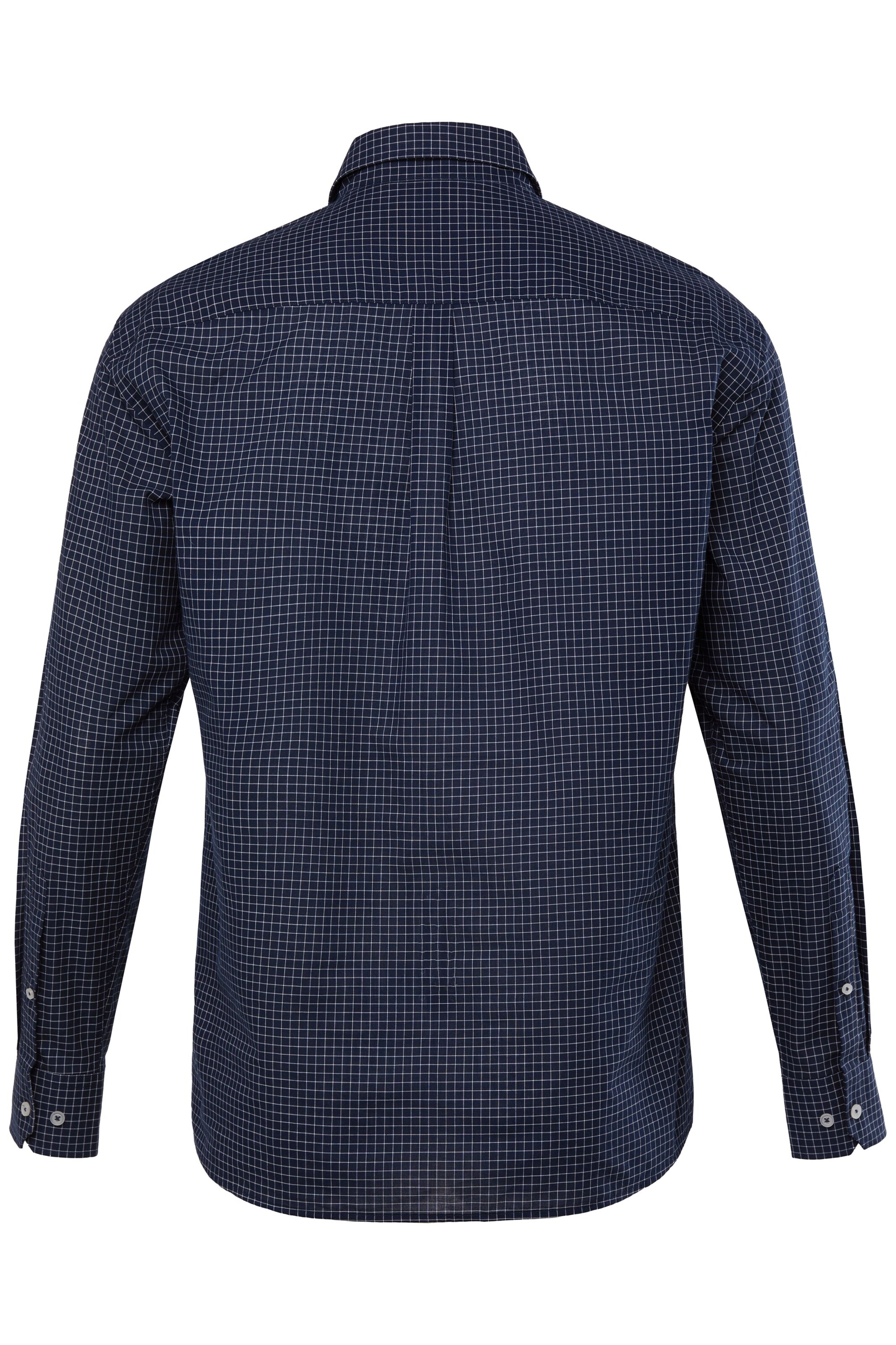 Fit confort Chemise Men Plus en bleu