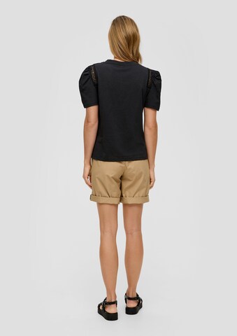 s.Oliver Shirt in Zwart