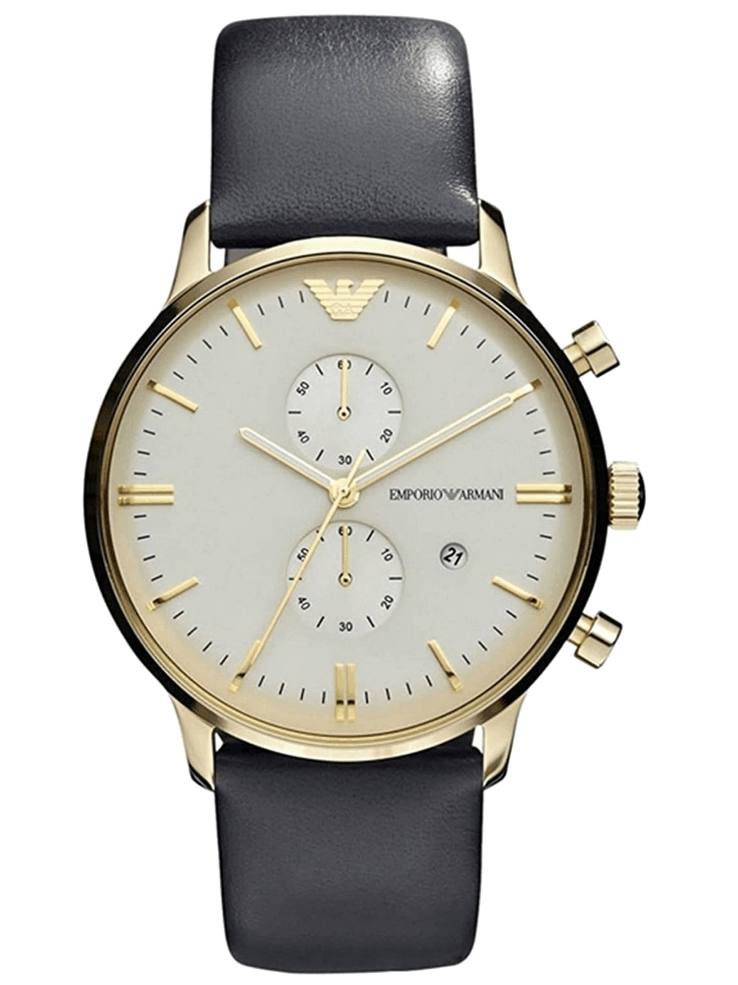 Orologio analogico di Emporio Armani in oro: frontale