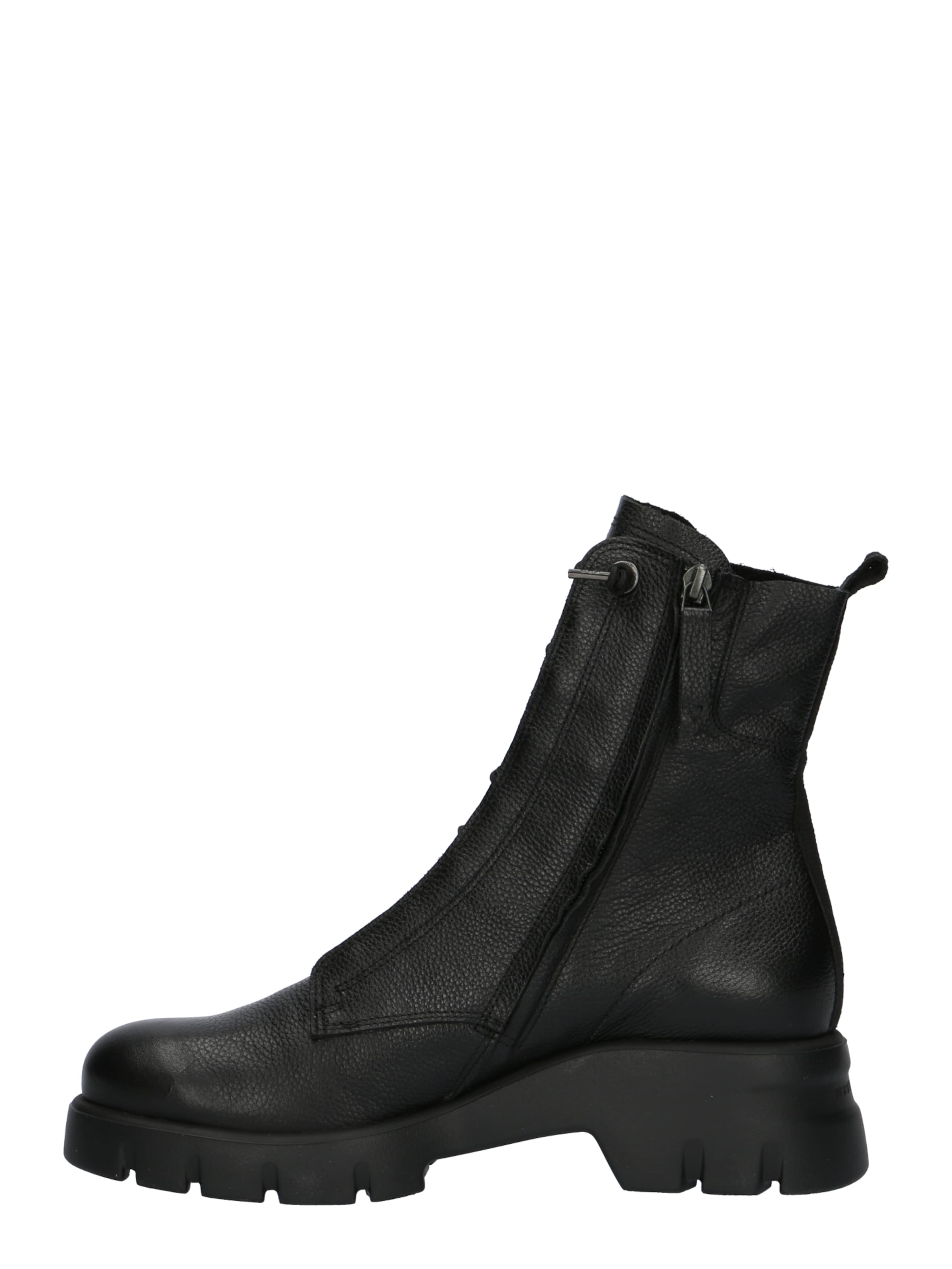 Paul Green Schnürstiefelette in Schwarz