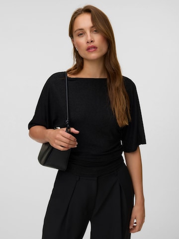 Maglietta 'AWUrsula' di VERO MODA in nero: frontale