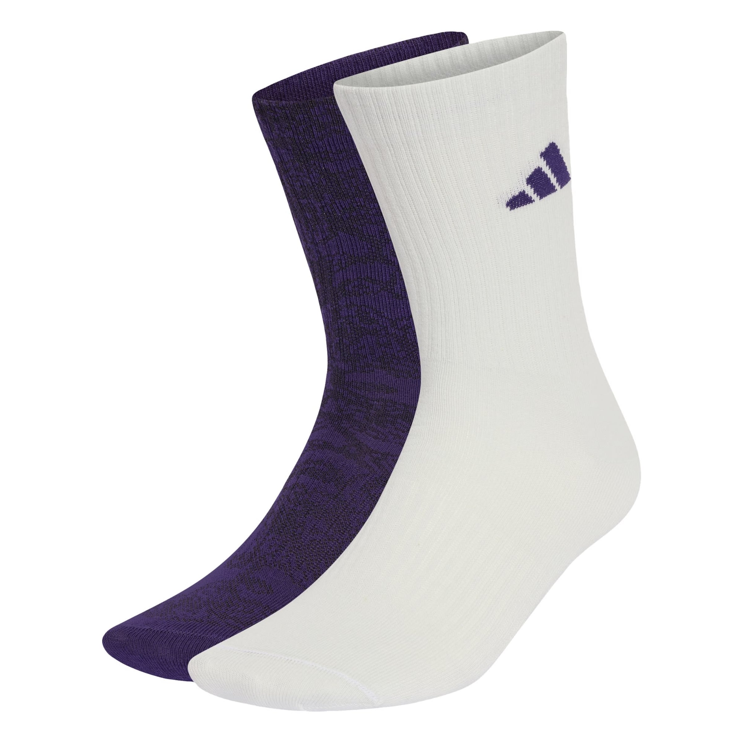 ADIDAS PERFORMANCE Athletic Socks 'Mercedes-Amg Petronas Formula 1 Team Vanda Bloom' in 37-39 in Night blue / Azure / Dark purple / White, Item view