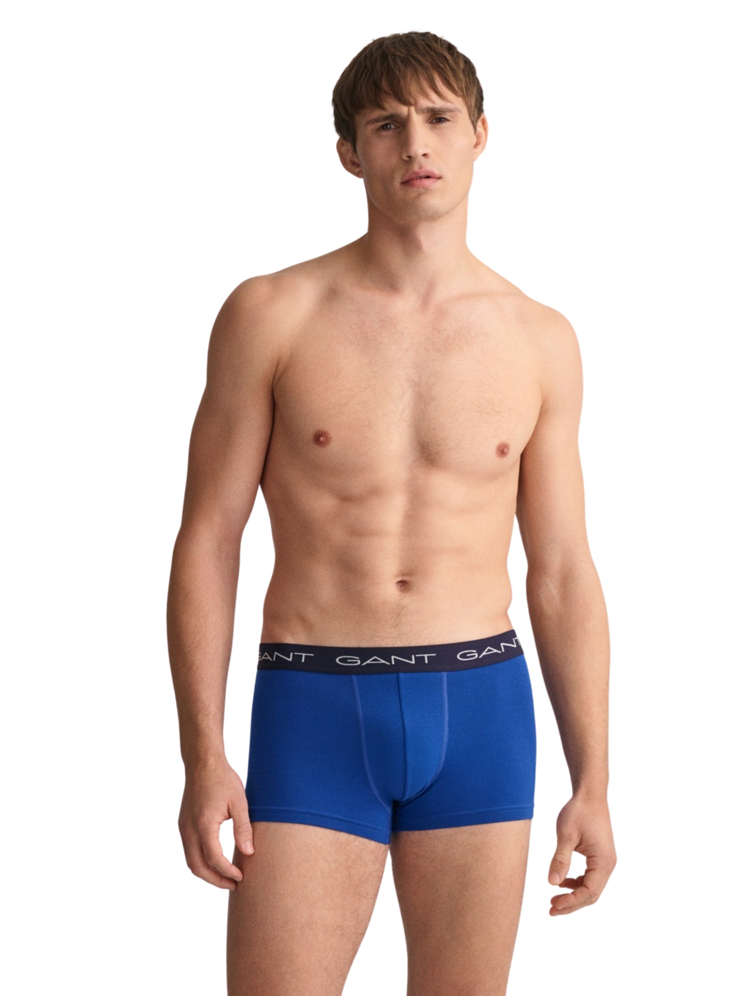 Boxers GANT en bleu : devant