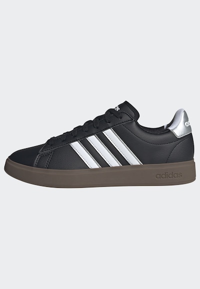 ADIDAS SPORTSWEAR Sneaker low 'GRAND COURT 2.0' i brun / sølvgrå / sort / hvid, Produktvisning
