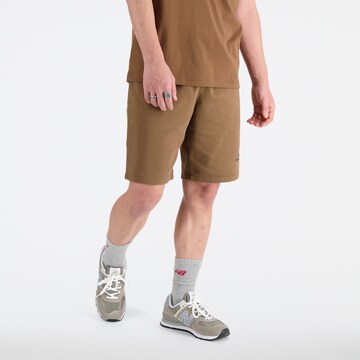 new balance Regular Pants in Brown