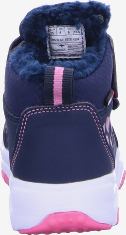 KangaROOS Snowboots 'Freezer' in Blauw