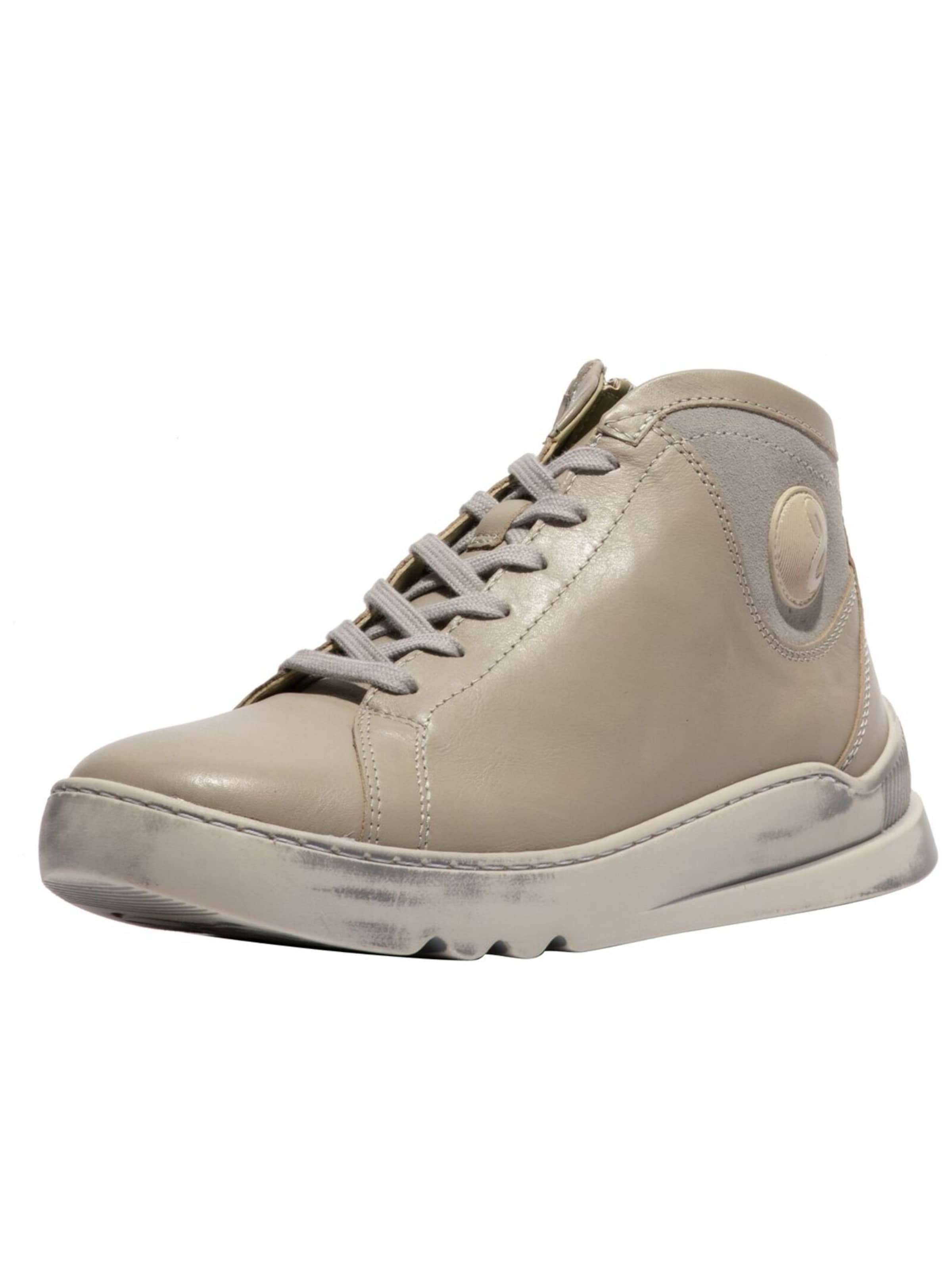 Softinos Sneakers hoog in Beige: voorkant