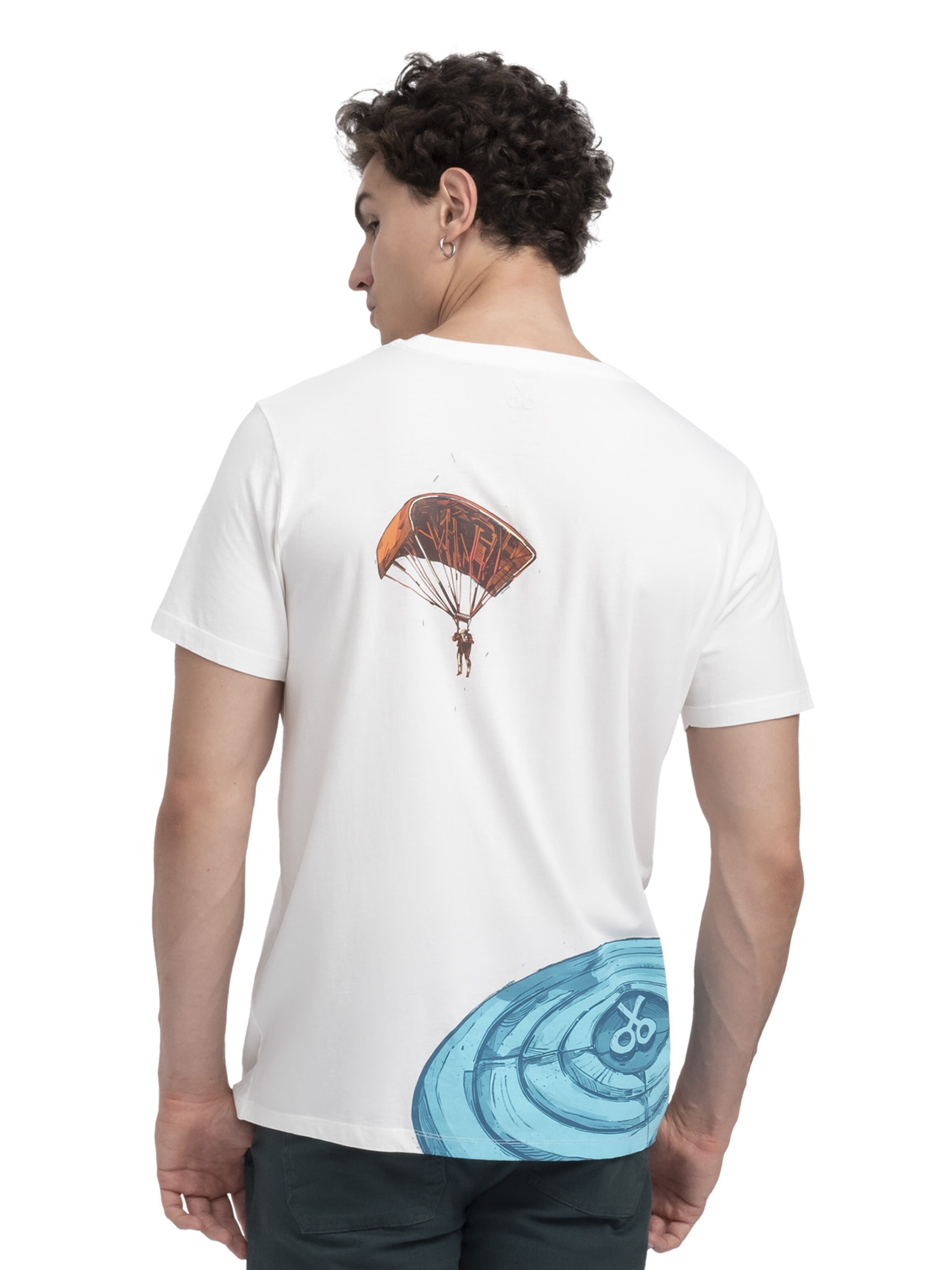 Kaft T-Shirt 'Target' in Weiß