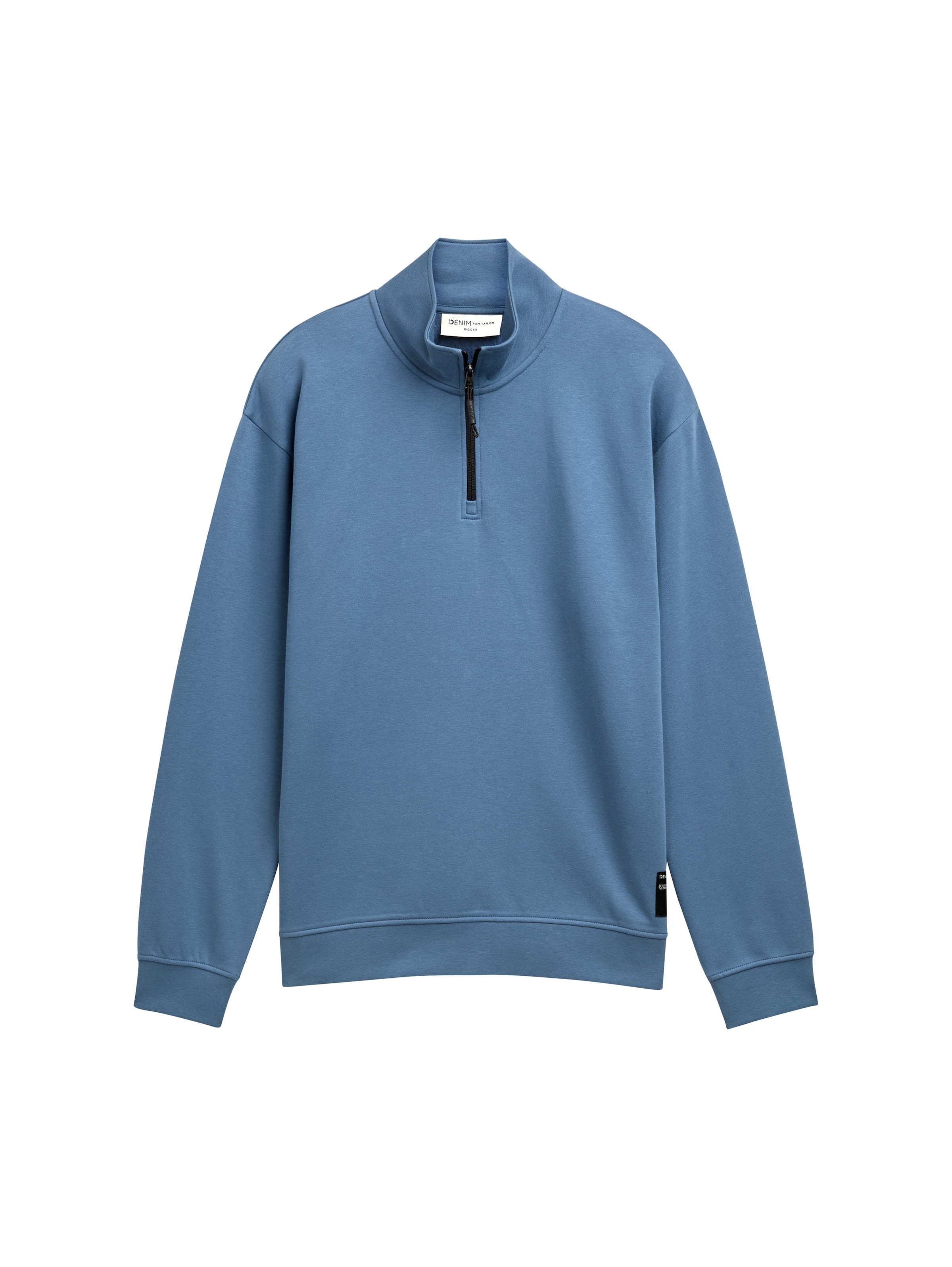 TOM TAILOR DENIM Sweatshirt in Blue: front