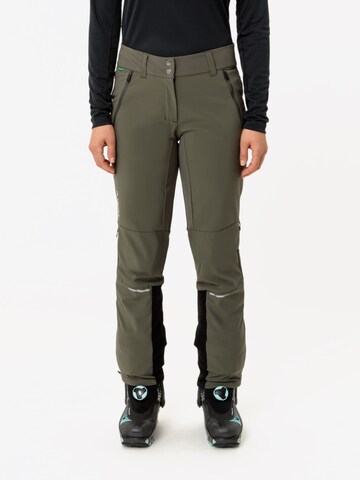 VAUDE Regular Outdoor trousers ' Larice IV ' in Green: front