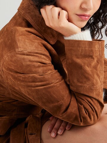 Cappotto di mezza stagione 'Elisha' di Daahls by Emma Roberts exclusively for ABOUT YOU in marrone