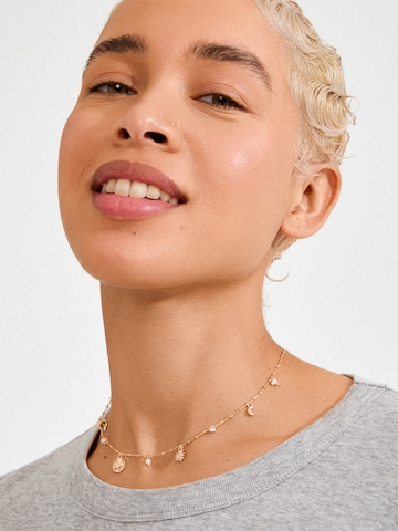 Pilgrim - Colar 'Mylan' em ouro: frente