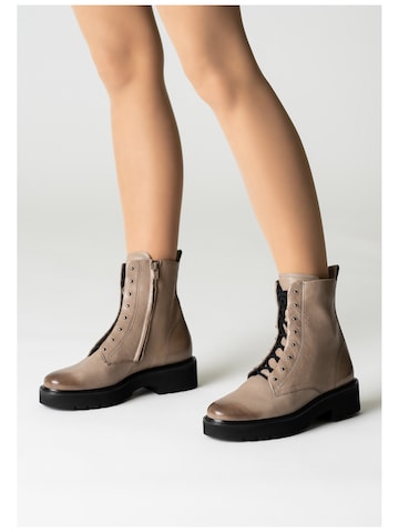 Paul Green Lace-Up Ankle Boots in Brown