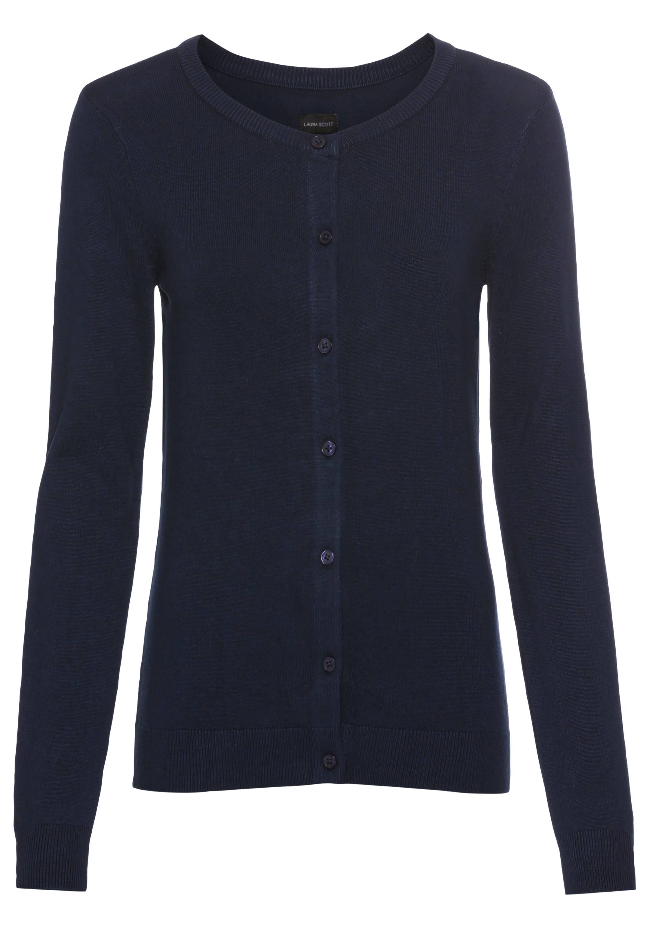 LAURA SCOTT Strickjacke in Blau