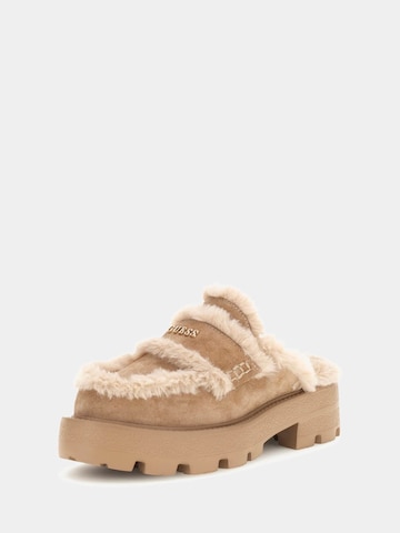 GUESS Mules 'Yaneta' in Brown