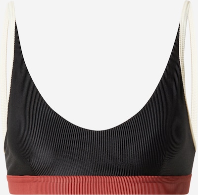 Onzie Soutien-gorge de sport en rouge / noir / blanc, Vue avec produit