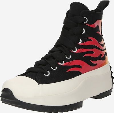 Sneaker înalt 'Run Star Hike' CONVERSE pe roșu / negru, Vizualizare produs