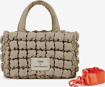 Les Visionnaires Handbag 'Unio Cortina Bubble' in Beige: front