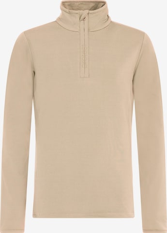 PROTEST Sportsweatshirt 'REFABRIZOY JR' in Braun: Vorderseite