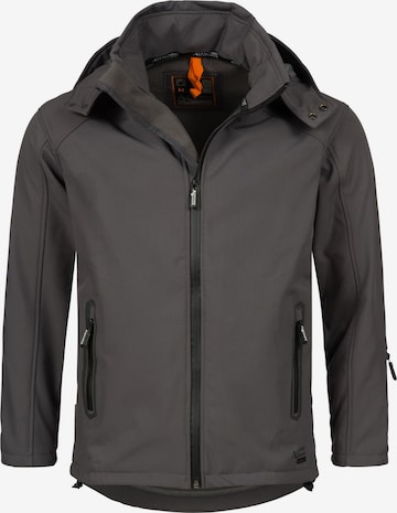 Alessandro Salvarini Weatherproof jacket in Grey: front