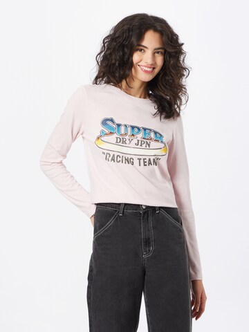 T-shirt 'Boho' Superdry en rose : devant