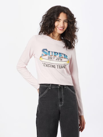 Superdry Shirt 'Boho' in Pink: front