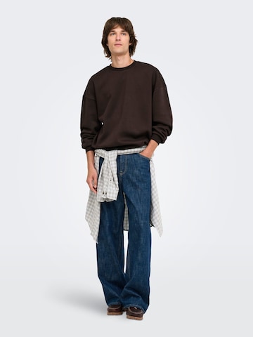 Only & Sons - Sudadera 'ONSCeres' en marrón