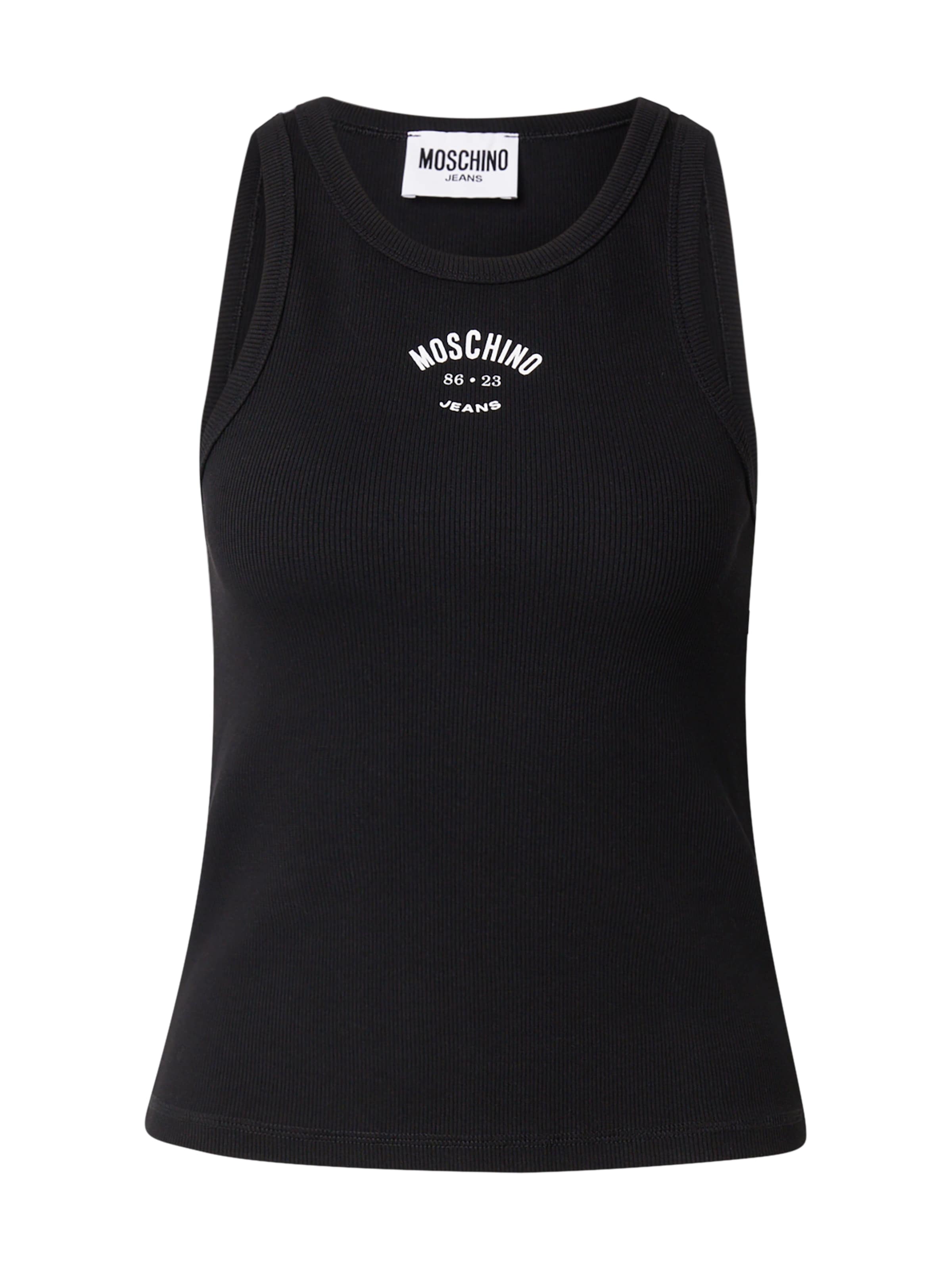 Haut Moschino Jeans en noir : devant