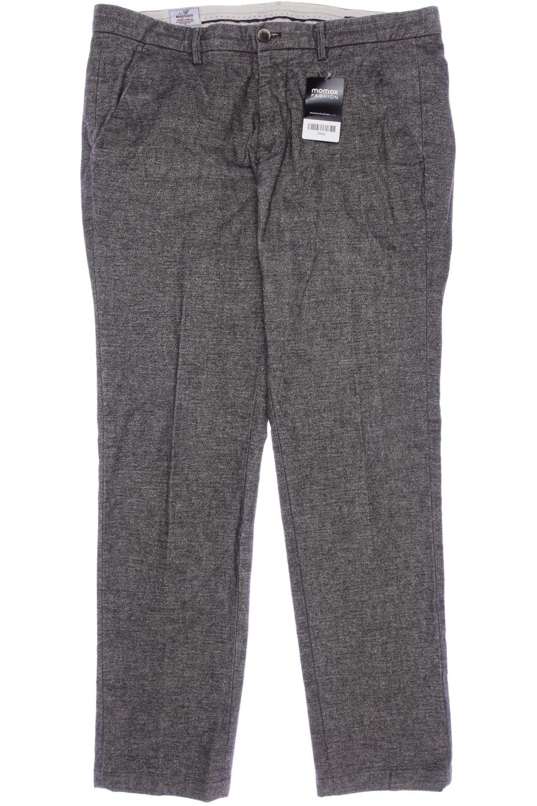 MASON'S Pants in 35-36 in Grey: front