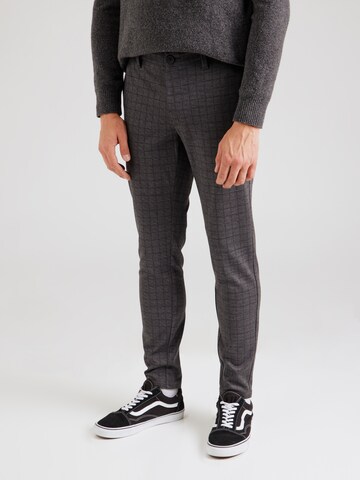 Only & Sons - regular Pantalón chino 'ONSMARK' en gris: frente