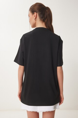 T-shirt Happiness İstanbul en noir