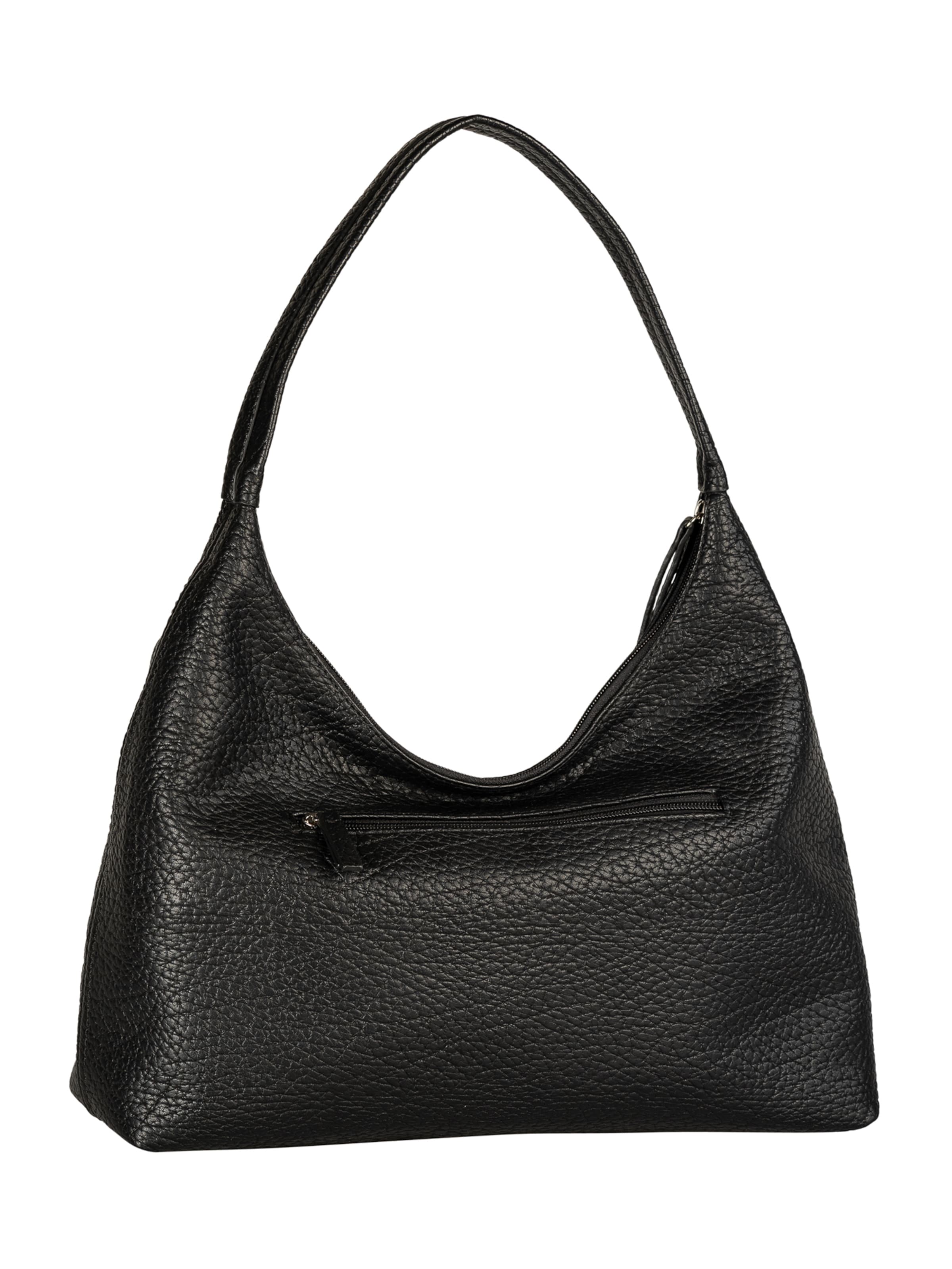 TOM TAILOR Shoulder Bag 'Evelina' in Black