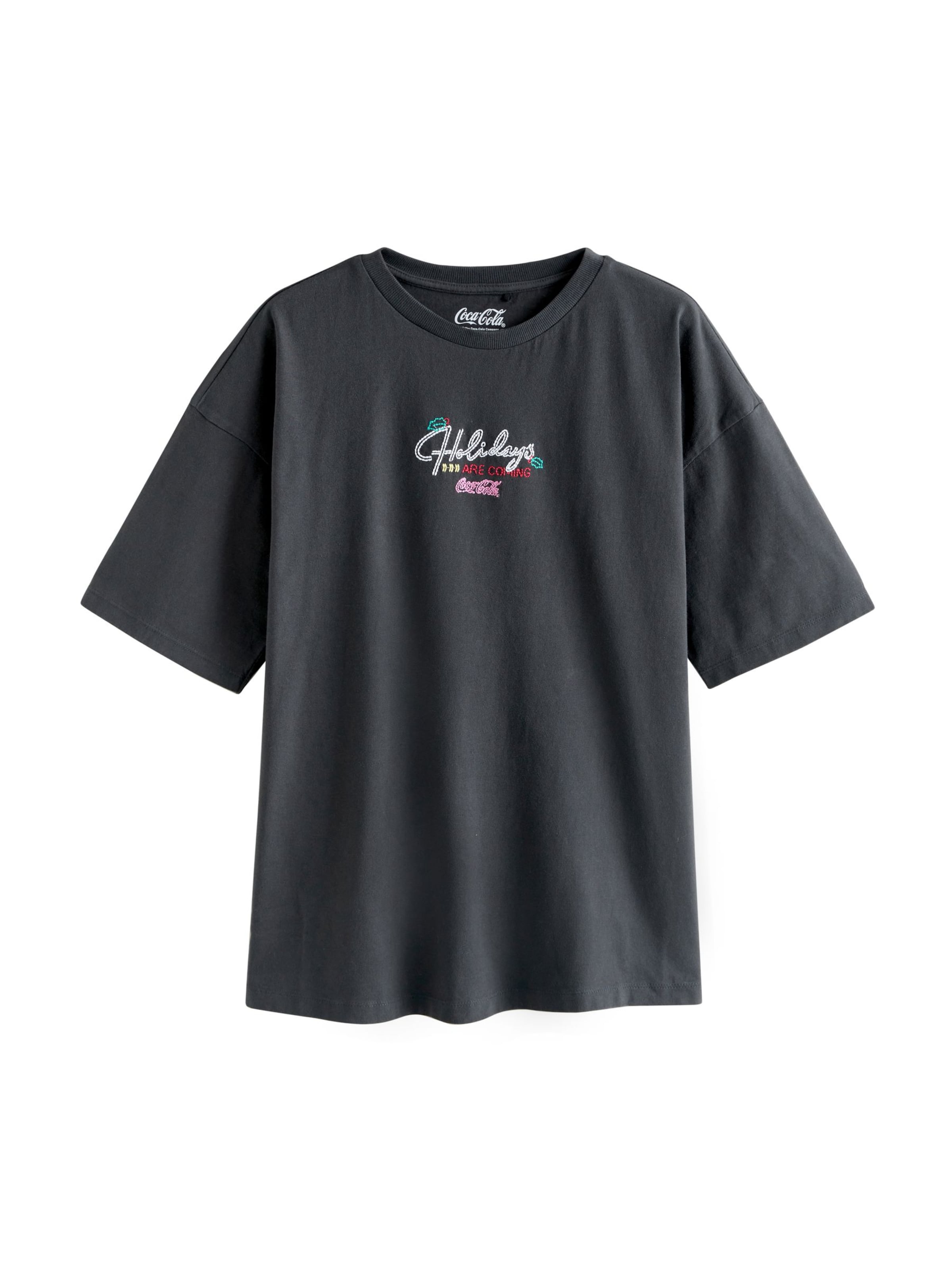 Next Tričko 'Coca Cola' - zelená / červená / čierna / biela, Produkt