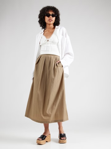 ABOUT YOU Skirt 'Valeria' in Beige