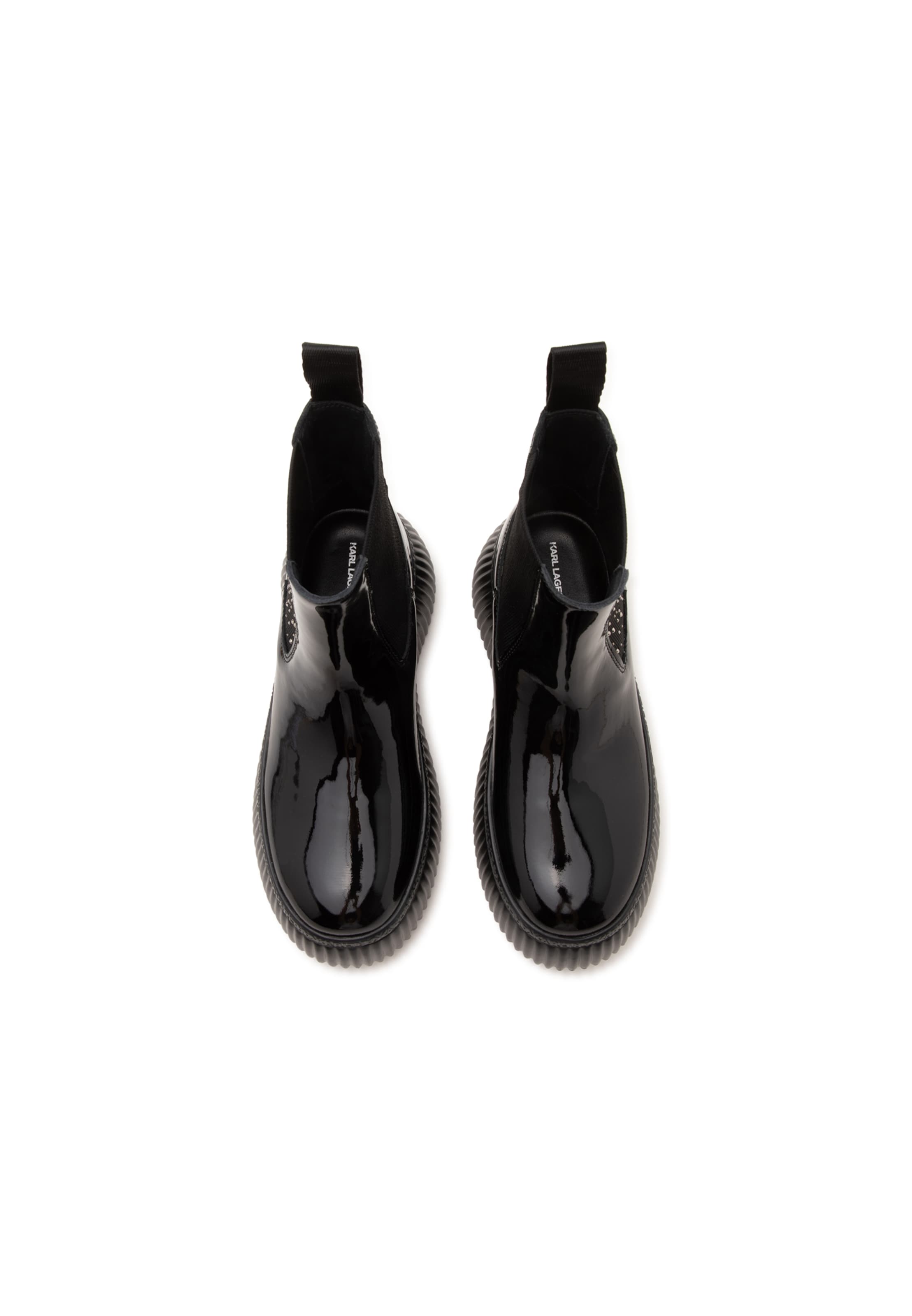 Karl Lagerfeld Chelsea Boots in Schwarz