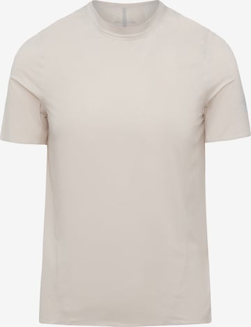 Born Living Yoga Functioneel shirt 'Chad' in Wit: voorkant