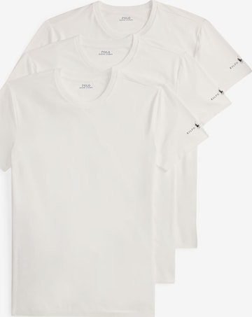 Maillot de corps Polo Ralph Lauren en blanc : devant