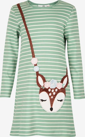 happy girls Kleid in Grün: Vorderseite