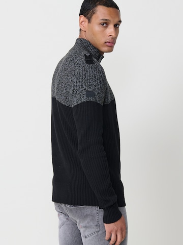 KOROSHI Pullover i sort