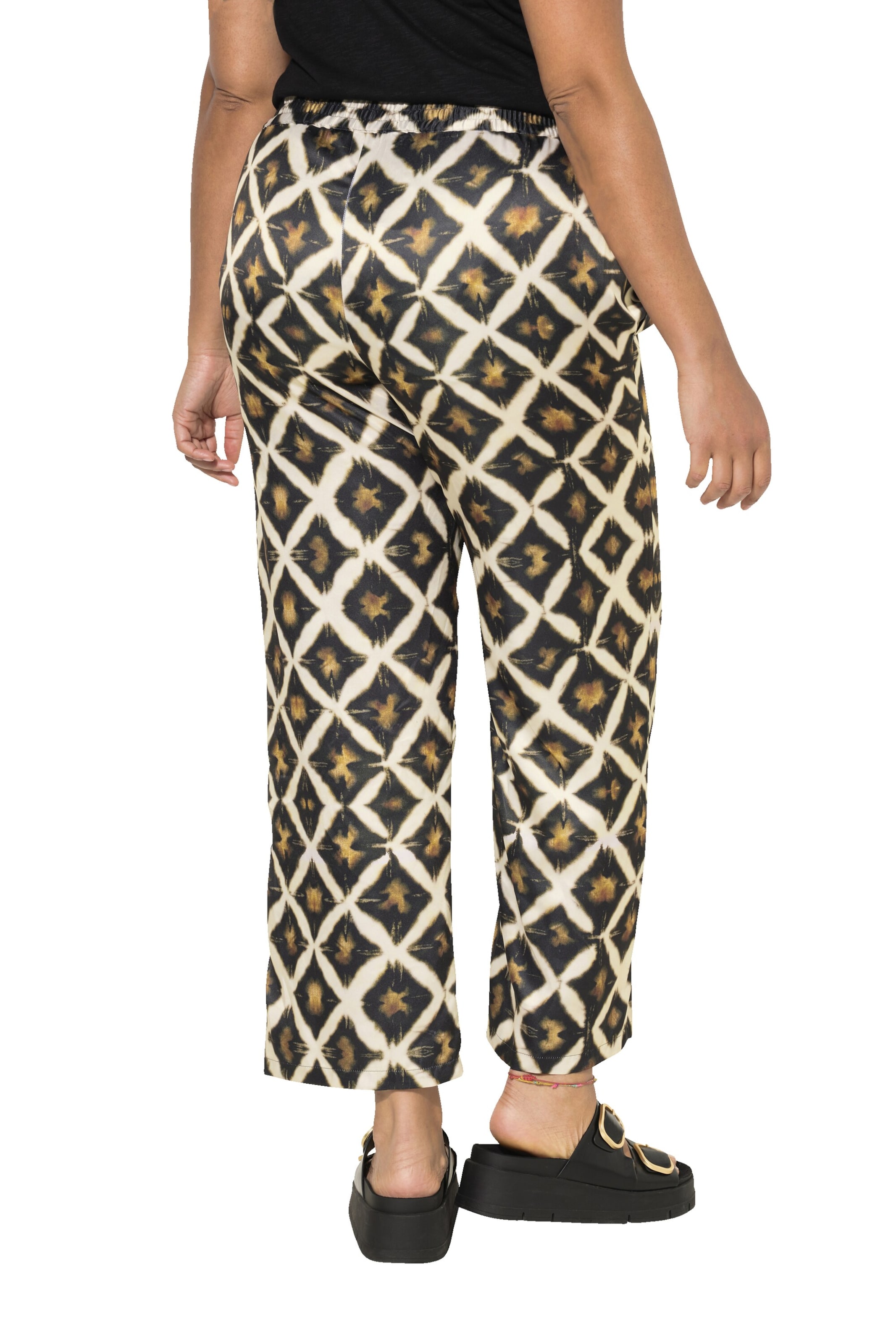 Angel of Style Wide Leg Hose in Braun