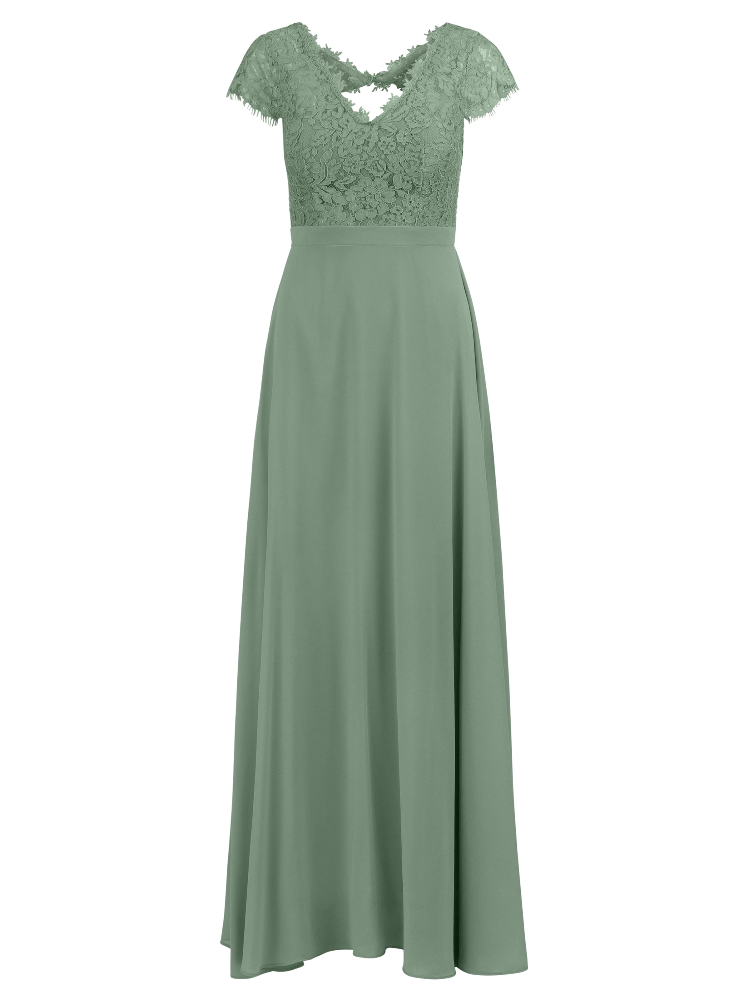 Kraimod Evening Dress in Green: front