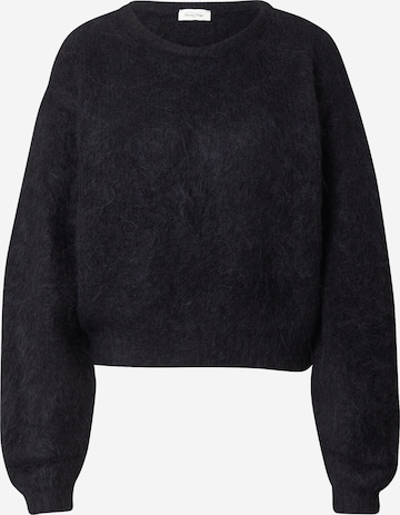 Pull-over 'NIBY' AMERICAN VINTAGE en noir : devant