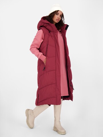 Gilet 'JuneAK A' di Alife and Kickin in rosso