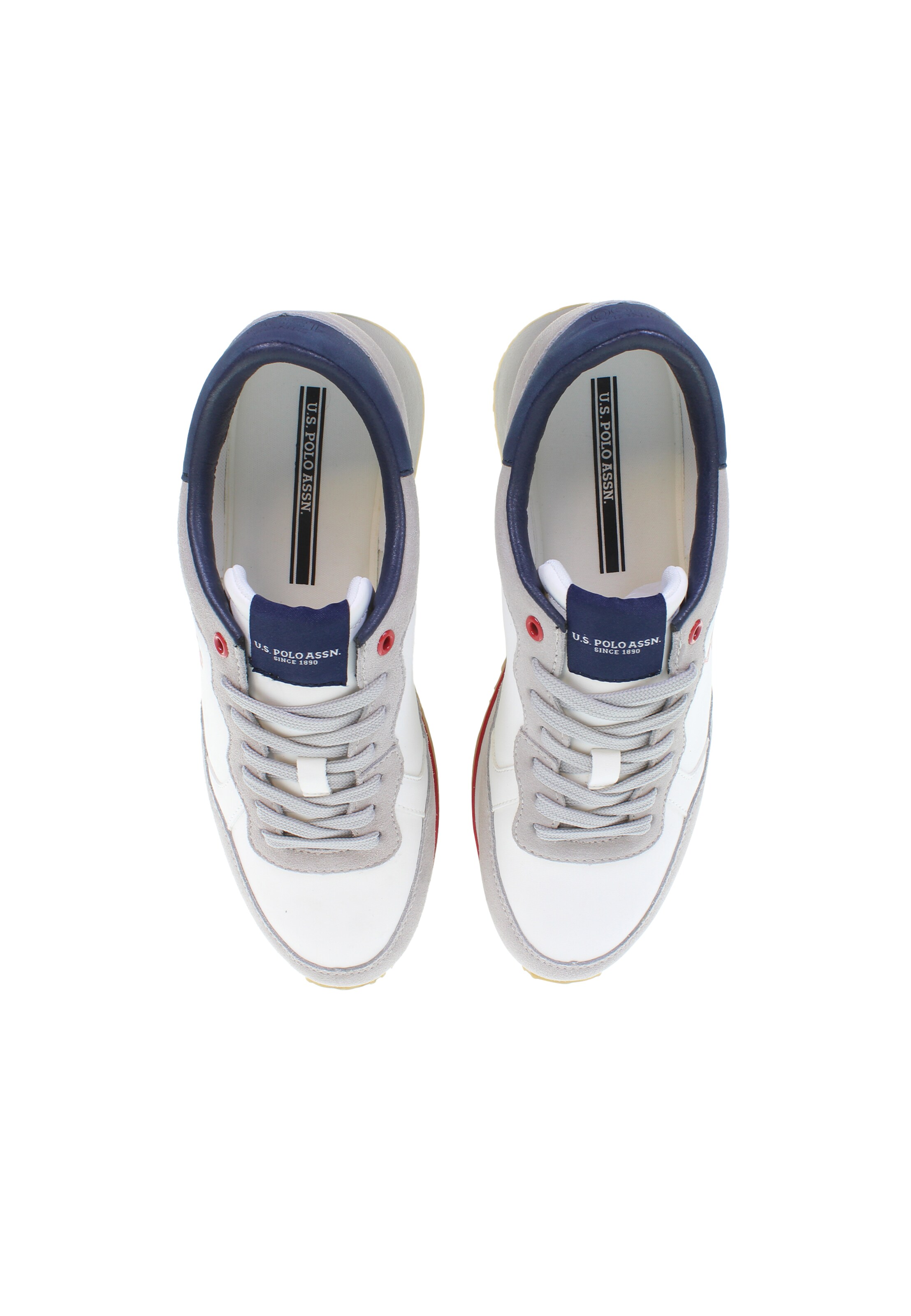 Sneaker bassa 'Cleef006' di U.S. POLO ASSN. in bianco