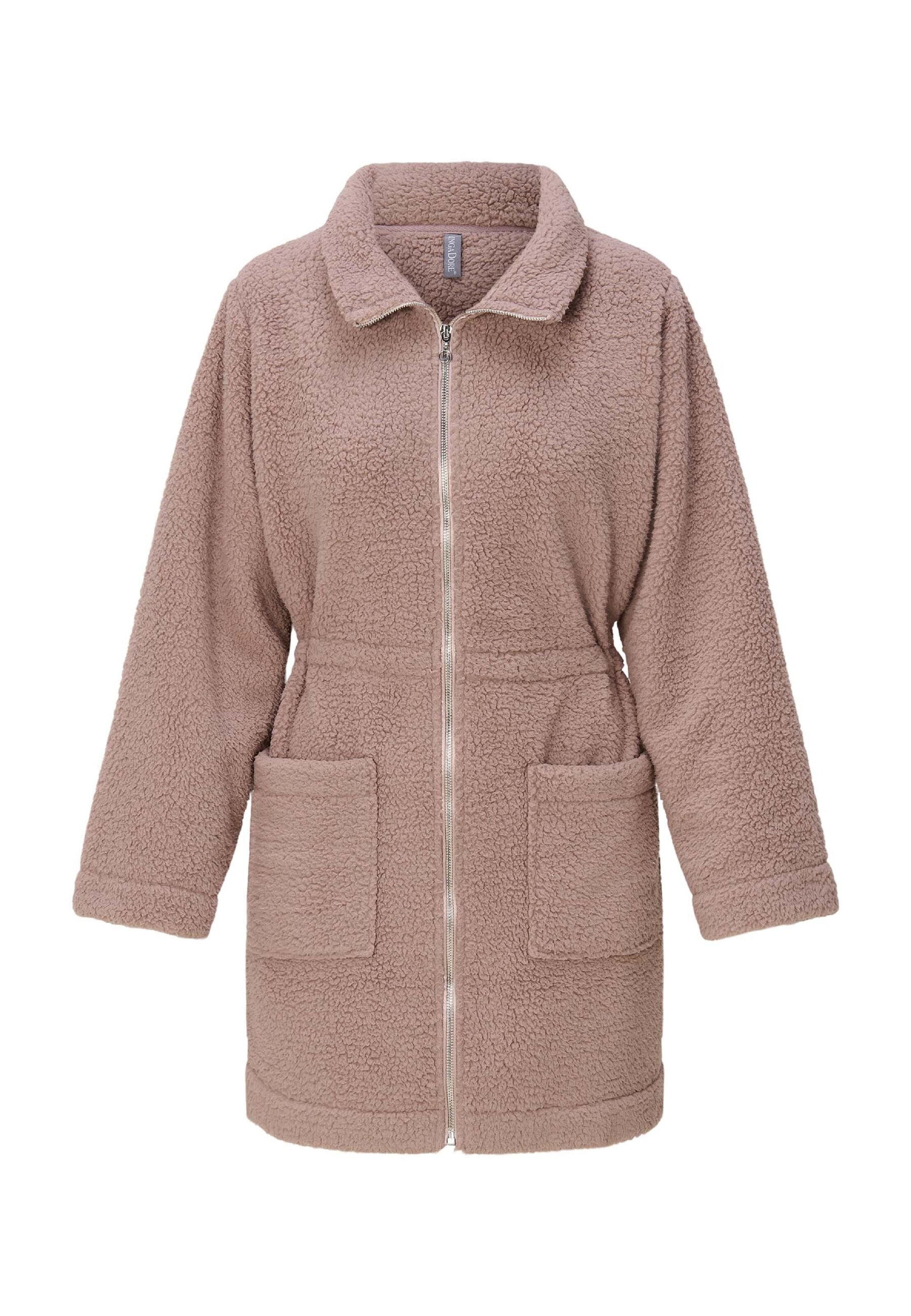 LingaDore Ochtendjas in Beige: voorkant