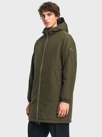 AIGLE Zimska jakna ' UNISEX ' | zelena barva