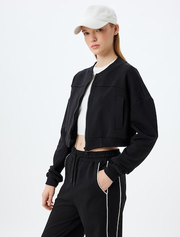 Koton Sweat jacket in Black