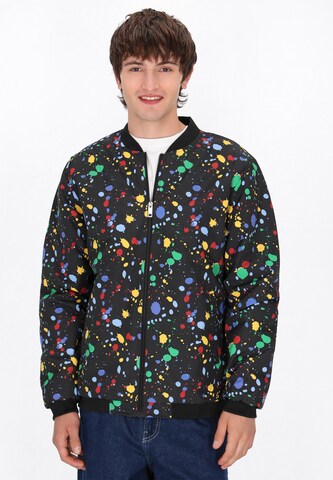 MO - Chaqueta de entretiempo en negro: frente